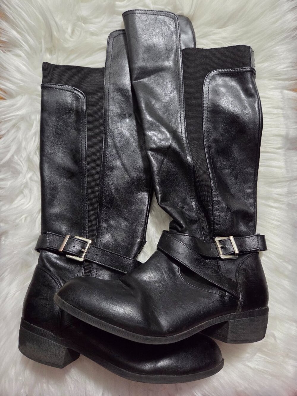Qupid Tall Black Boots